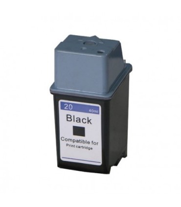 CARTUCHO BM HP REMANUFACTURADO 20 NEGRO C6614 20ML