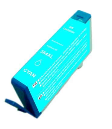 CARTUCHO HP COMPATIBLE 364XL CYAN CB323EE - CB318EE 14 6ml 