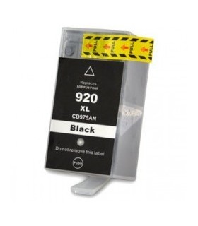 CARTUCHO HP COMPATIBLE 920XL NEGRO CD975AE - CD971AE 53ml
