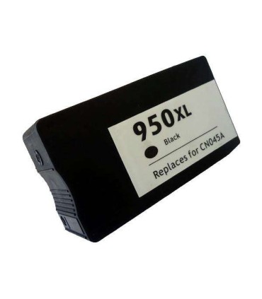 CARTUCHO HP COMPATIBLE 950XL NEGRO CN045AE - CN049AE 75ml 