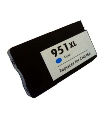 CARTUCHO HP COMPATIBLE 951XL CYAN CN046AE - CN050AE 26ml 