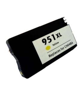 CARTUCHO HP COMPATIBLE 951XL AMARILLO CN048AE - CN052AE 26ml