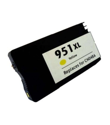 CARTUCHO HP COMPATIBLE 951XL AMARILLO CN048AE - CN052AE 26ml 