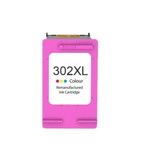 CARTUCHO HP REMANUFACTURADO 302XL COLOR F6U67AE 18ml
