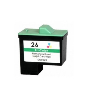 CARTUCHO BM LEXMARK COMPATIBLE 26-27 COLOR 10N0026E-10NX227E 12ML 