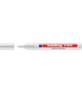 ROTULADOR EDDING 750 TINTA OPACA BLANCO