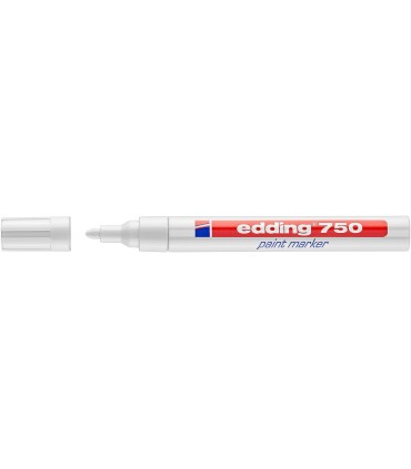 ROTULADOR EDDING 750 TINTA OPACA BLANCO