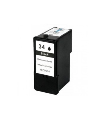 CARTUCHO BM LEXMARK REMANUFACTURADO 34 NEGRO 18C0034E 21ML