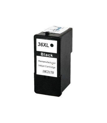 CARTUCHO BM LEXMARK REMANUFACTURADO 36XL NEGRO 18C2170E 21ML