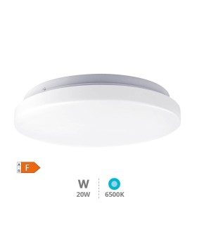 PLAFON TECHO LED CIRCULAR ELDA GSC BLANCO 20W LUZ BLANCA 6500K 2050 LUMENES IP20