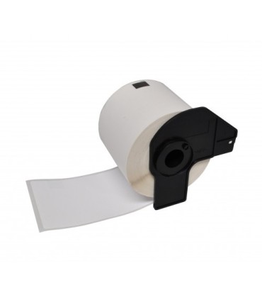 CINTA COMPATIBLE BLANCA BROTHER DK11202 PAPEL TERMICO 62mm X 100m - PRECORTADA