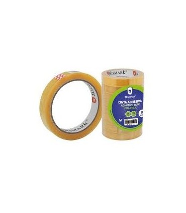CINTA ADHESIVA BISMARK 66m x 18mm