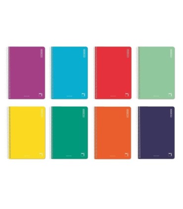 BLOC 4º 2mm PACSA 80 HOJAS BASIC TAPA CARTON