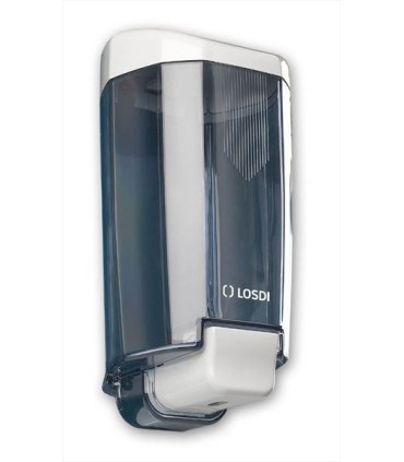 DOSIFICADOR DE JABON LOSDI ABS COLOR FUME 1 LITRO - VALVULA ANTIGOTEO