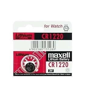PILA BOTON MAXELL ALKALINE CR1220 3V