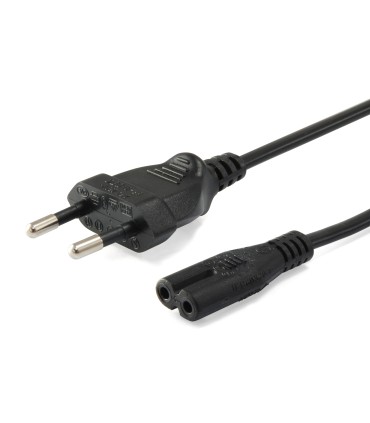 CABLE DE ALIMENTACION EQUIP C7 A SCHUKO CEE7 - MACHO-MACHO -  1 8 METROS