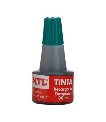 TINTA PARA SELLAR MTL VERDE 30ML 
