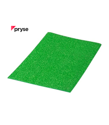 GOMA EVA PURPURINA VERDE PRYSE 40X60CM