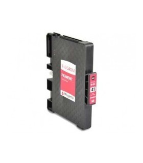 CARTUCHO RICOH COMPATIBLE GC41 MAGENTA TINTA PIGMENTADA 405767 - 405763 22ml
