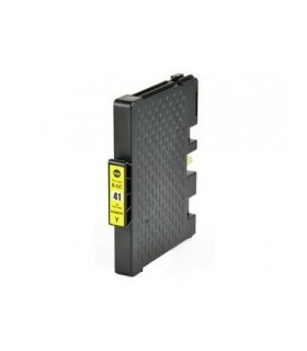 CARTUCHO RICOH COMPATIBLE GC41 AMARILLO TINTA PIGMENTADA 405768 - 405764 22ml