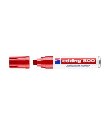 ROTULADOR EDDING ROJO 800