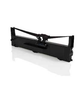 CINTA COMPATIBLE EPSON FX890-LQ590 NEGRA C13S015329-C13S015337 12 7mm x 12 m