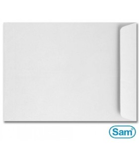 SOBRE BOLSA BLANCO SAM 184x261mm (CUARTO PROLONGADO) A-6 REF: 184106