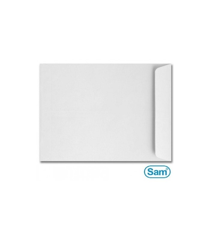 SOBRE BOLSA BLANCO SAM 184x261mm (CUARTO PROLONGADO) A-6 REF: 184106
