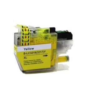 CARTUCHO BROTHER COMPATIBLE LC3219XL AMARILLO 18ml