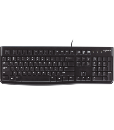 TECLADO LOGITECH K120 OEM NEGRO USB 2 0