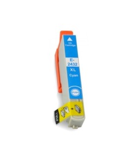 CARTUCHO BM EPSON COMPATIBLE T2432-T2422 (24XL) CYAN C13T24324010-C13T24224010 13ML