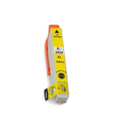 CARTUCHO BM EPSON COMPATIBLE T2434-T2424 (24XL) AMARILLO C13T24344010-C13T24244010 13ML 