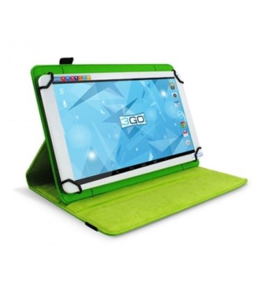FUNDA UNIVERSAL 3GO VERDE - 7&quot; - SOPORTE GIRATORIO - CIERRE DE PLASTICO