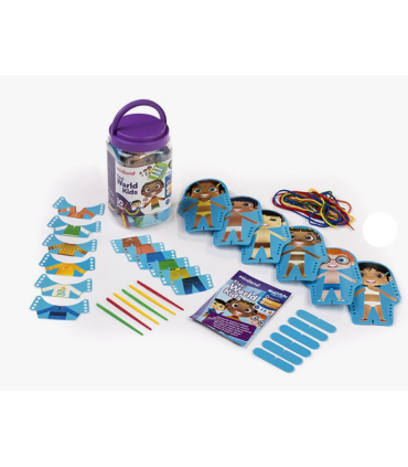 BOTE FLEXI WORLD KIDS 30 PIEZAS MINILAND