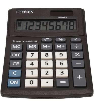 CALCULADORA CITIZEN SOBREMESA CMB801-BK 8DGT