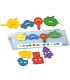 FIGURAS ENSARTABLES 80 PIEZAS MINILAND