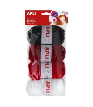 BOLSA OVILLOS DE LANA 4 UND 50GR