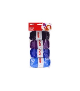 BOLSA OVILLOS DE LANA APLI 4 UNIDADES 50gr