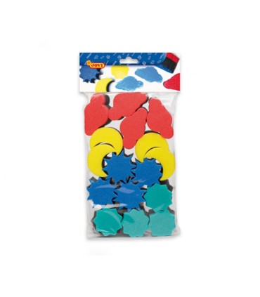 BOLSA ESPONJAS 16 UNIDADES JOVI