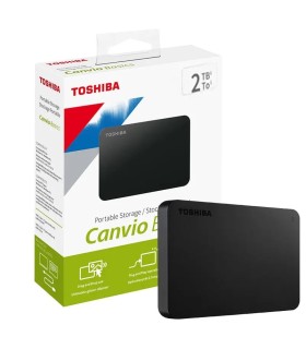 DISCO DURO EXTERNO TOSHIBA 2TB USB 3 2 CANVIO BASICS NEGRO