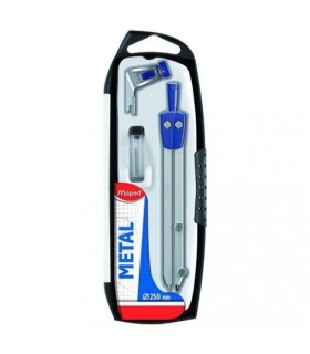 COMPAS TRES PIEZAS MAPED METAL 250mm