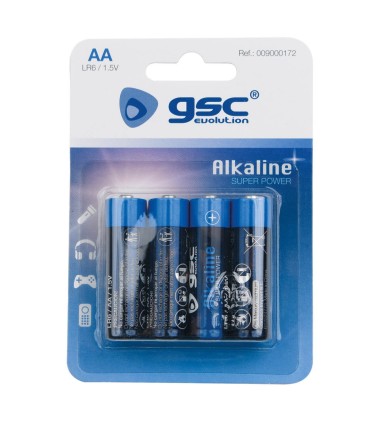 PILAS GSC EVOLUTION ALKALINA AA LR06 1 5V