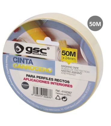 CINTA CARROCERO PINTOR GSC 24mm X 50 metros