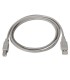 CABLE USB 2 0 IMPRESORA AISENS BEIGE - USB A MACHO-USB B MACHO - 1 METRO