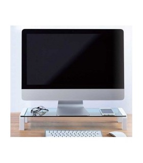 SOPORTE PARA MONITOR CRISTAL AIR COLOR NEGRO OFFICE BOX