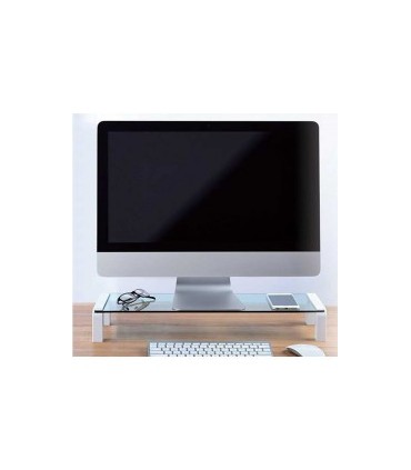 SOPORTE PARA MONITOR CRISTAL AIR COLOR NEGRO OFFICE BOX