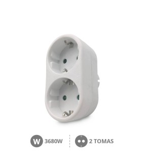 LADRON DOBLE SALIDA GSC - PROTECCIÓN INFANTIL - POTENCIA MAX  3680W