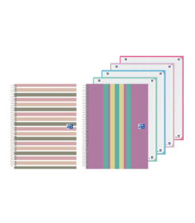 CUADERNO OXFORD A5 EUROPEANBOOK COLORBLOCK LINES 120 HOJAS 5X5 2 MODELOS