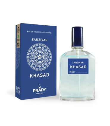 COLONIA HOMBRE KHASAD ZANZIVAR 90 ML PRADY - FRAGANCIA INSPIRADA EN LATTAFA ASAD ZANZIBAR