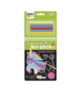 RASPA Y DIBUJA SCRATCH MUNDO MAGICO